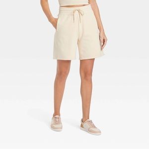 NWT Target Joylab Ivory Bra and Shorts Set Sz M